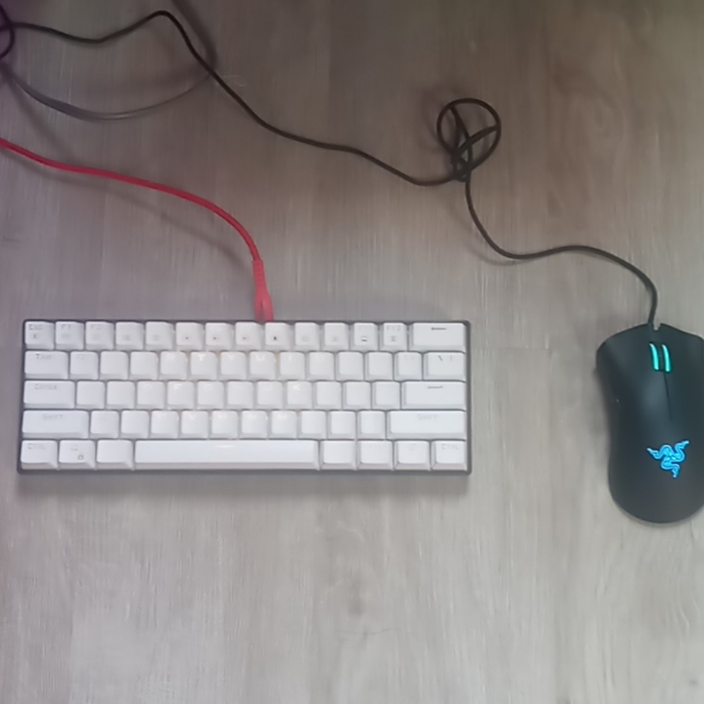 Keyboard and mouse